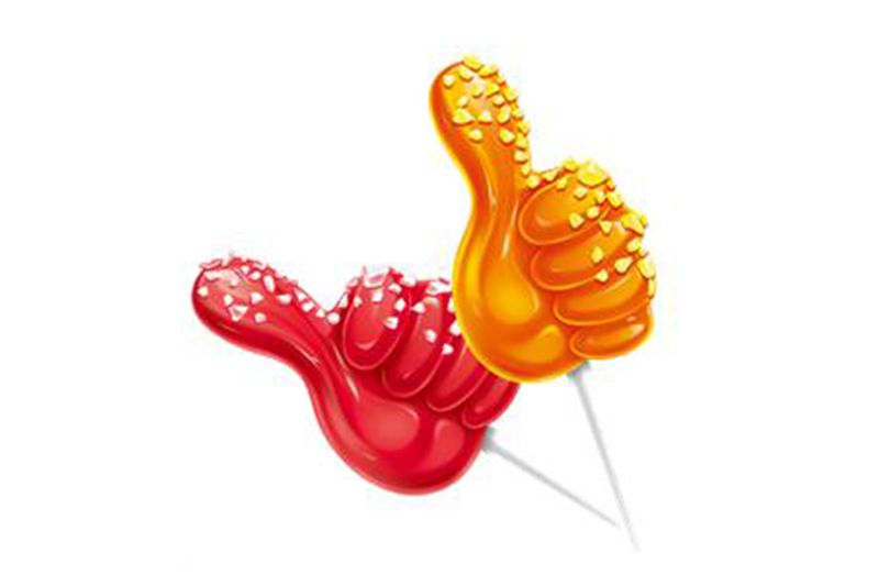 Caramelo explosivo + paleta/piruleta/chupetín